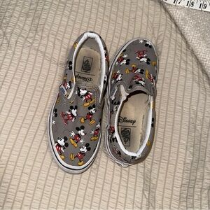 Vans Disney Kids Classic Mickey Mouse Slip On Sneakers 1